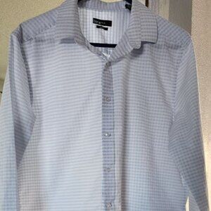 barIII Men's Slim Fit Button-Down